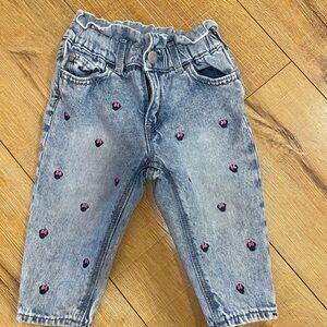 The gap jeans with Minnie mouse